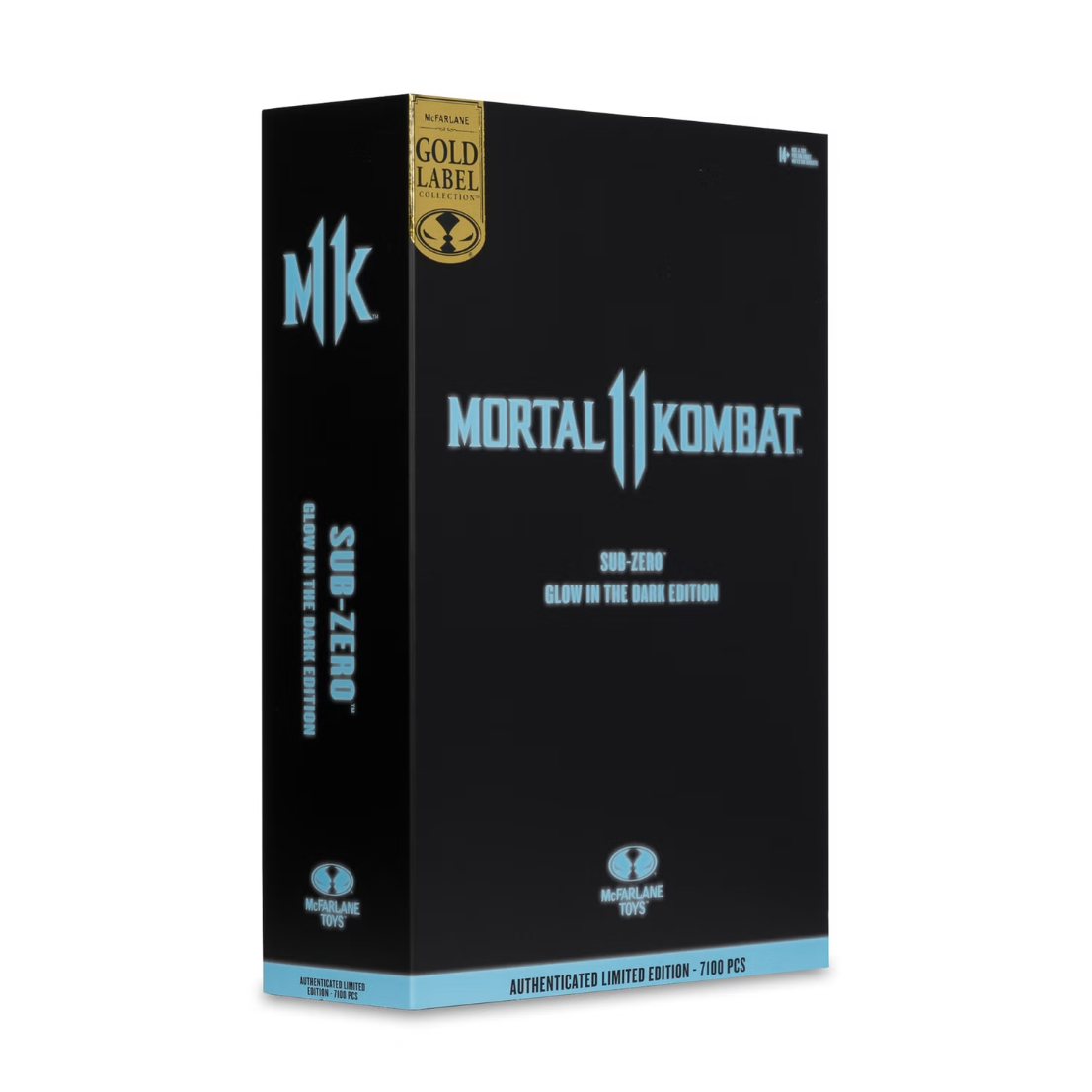 Sub-Zero Mortal Kombat Glow in the Dark McFarlane Toys Gold Label