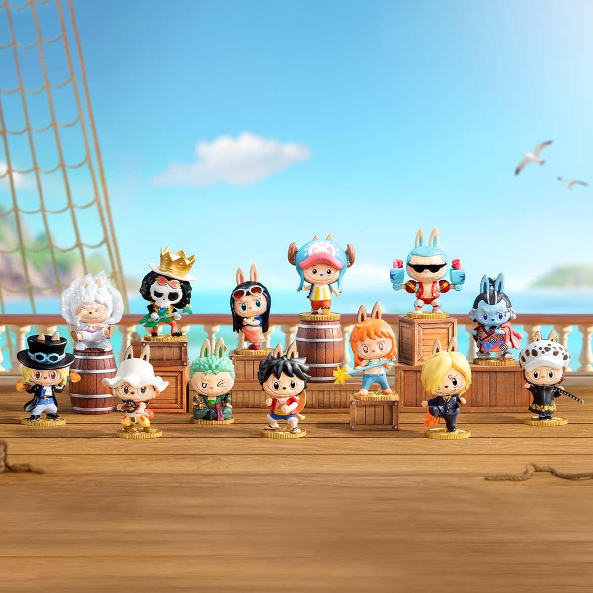 The Monster x One Piece La Bubu Pop Mart