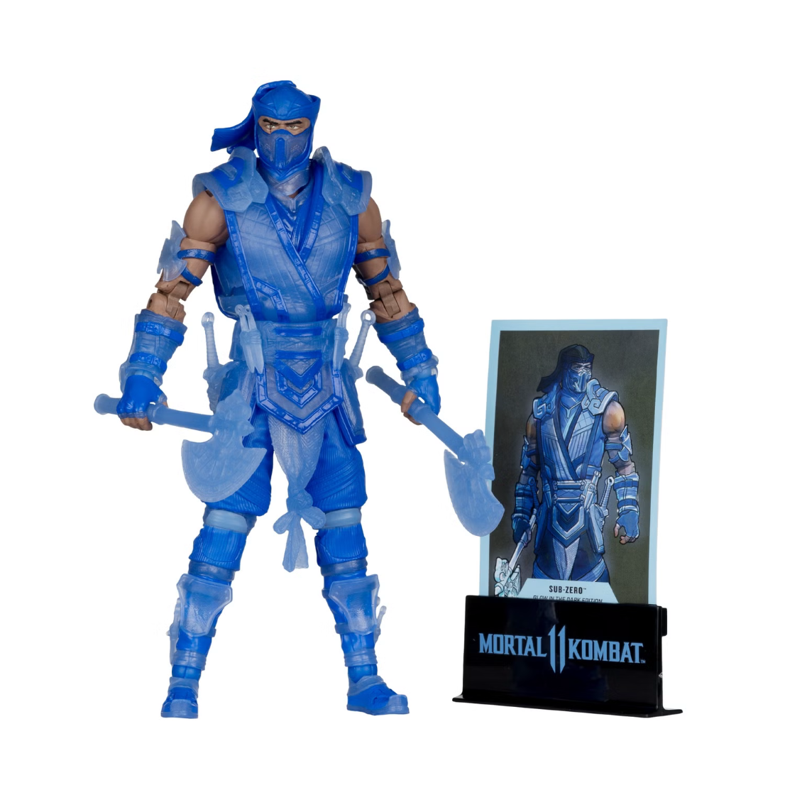 Sub-Zero Mortal Kombat Glow in the Dark McFarlane Toys Gold Label