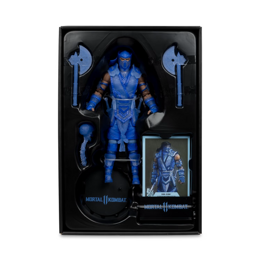 Sub-Zero Mortal Kombat Glow in the Dark McFarlane Toys Gold Label