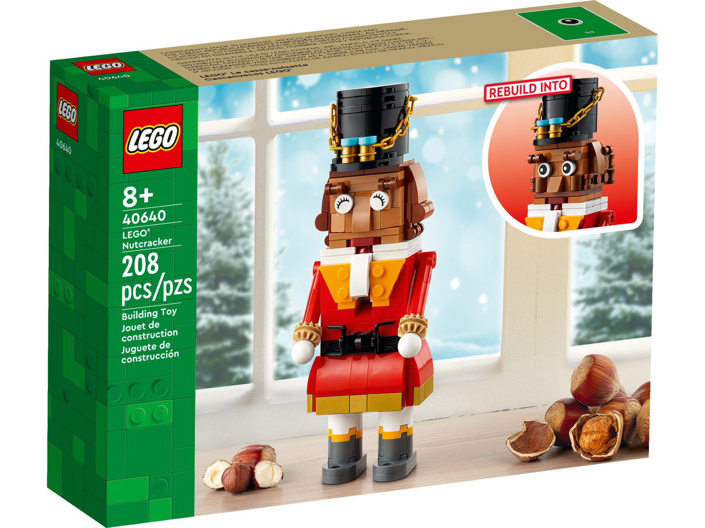 LEGO  Cascanueces Nutcracker 40640 de 208 piezas