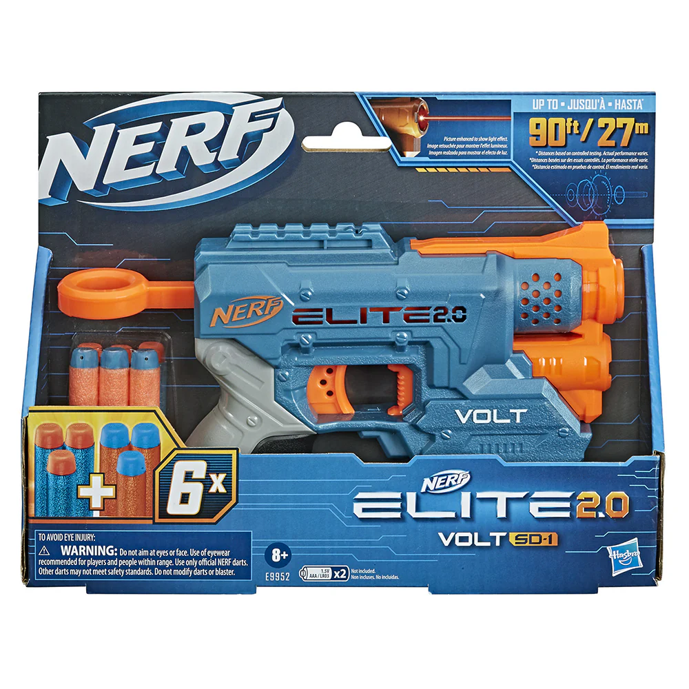 Nerf Elite 2.0 Volt SD-1 con 6 Dardos