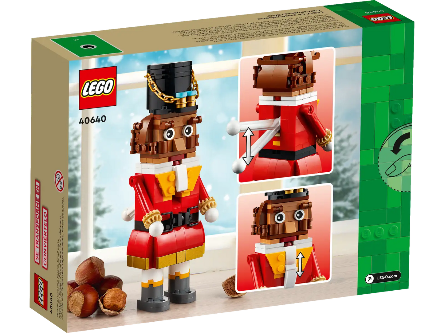 LEGO  Cascanueces Nutcracker 40640 de 208 piezas