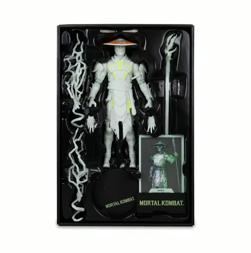Raiden Mortal Kombat Glow in the Dark McFarlane Toys Gold Label