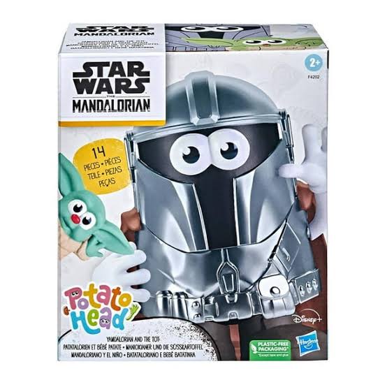 Cara de papa -Mandaloriano y el niño Star Wars Mandalorian 14 piezas.