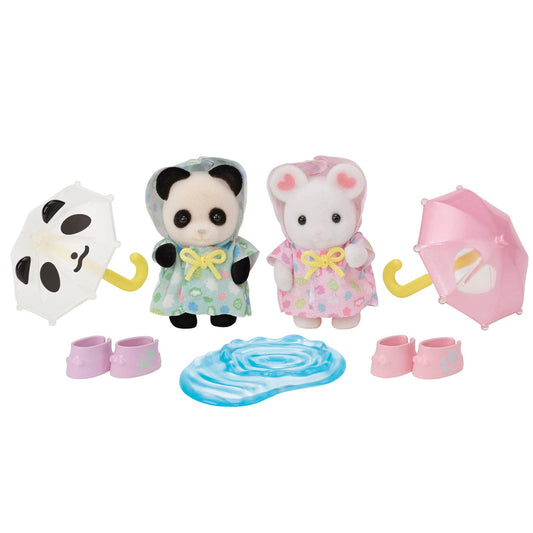 Set Amigos de la Guardería Dulce Día Lluvioso Sylvanian Families